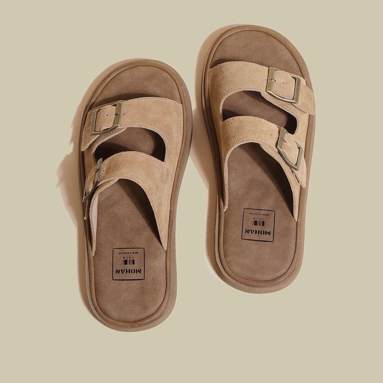 Zhongjia platform Boken shoes women's summer wear half slippers 2025 new beach shoes fishing Boken shoes cool slippers