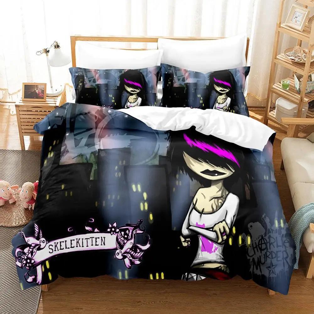 3d Print Game Charlie Murder Bedding Set Single Twin Full Queen King Size Bed Set Adult Kid Bedroom Duvetcover Sets Home Textile