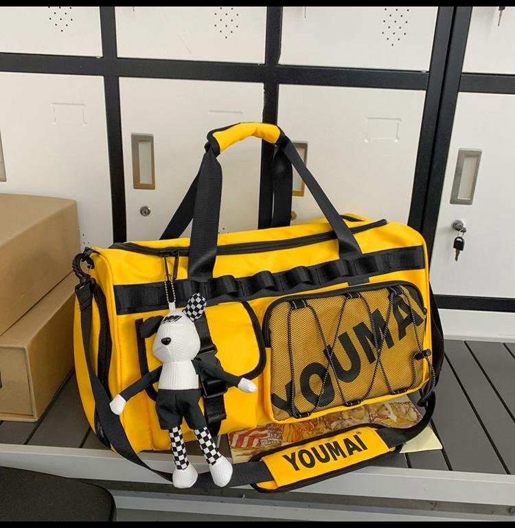 Schoolbag Multi-Purpose Backpack Men's Short Trip Bag Large Capacity Outdoor Sports Fitness Bag Hand Luggage Storage Bag