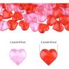 TUPARKA Acrylic Hearts Red Acrylic Hearts for Table Decoration/Home Decoration/Vase Fillers in Valentine's Day or Wedding Day