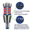2pcs T15 LED W16W WY16W Super Bright Car Turn Signal Bulbs Brake Light Canbus No Error Auto Backup Reverse Lamp White Red Yellow Bulbs 7