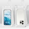 Waterproof Phone Pouch with Detachable Lanyard Transparent Floating Cell Phone Dry Bag Case Protector Beach Kayak Cruise Travel Essentials