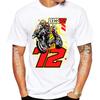 Marco Bezzecchi Bez Piloto 72 Gp Carrera Montar Camiseta Verano Unisex Manga Corta Deporte Chico Hip Hop Casual Blancos Tops Unisexs Montar Camisetas