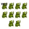 Playful Bookshelf Displays 10PCS Middle Fingers Mini Big Foot, Miniature Foot Statue, Humorous Compact Collectible Figures Finger Figurines,