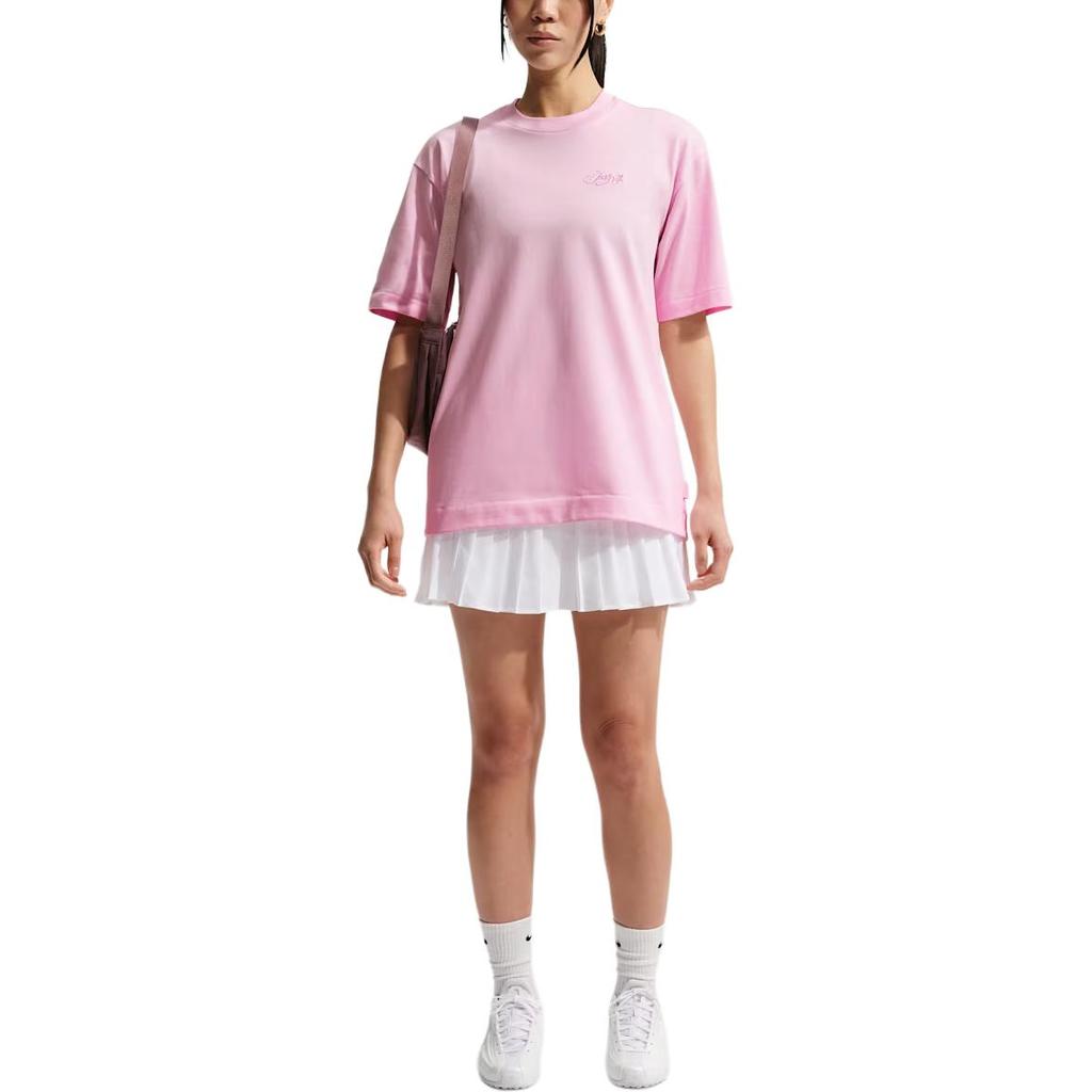 Nike Sportswear Cotton Casual Comfortable Drop Shoulder T-Shirt Women tops IO3526-663