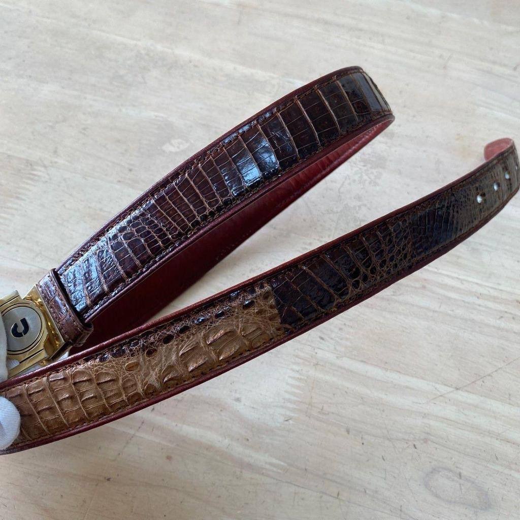 Used Crocodile belt vintage