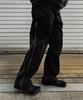 Keullako Cotton Side Line Zipper Pants (Black)