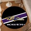 Ravens Team Spirit Round mat, Anti-slip Circle Carpet Chair rug For livingroom,Bedroom, doormat home decor Gift Christmas Gifts
