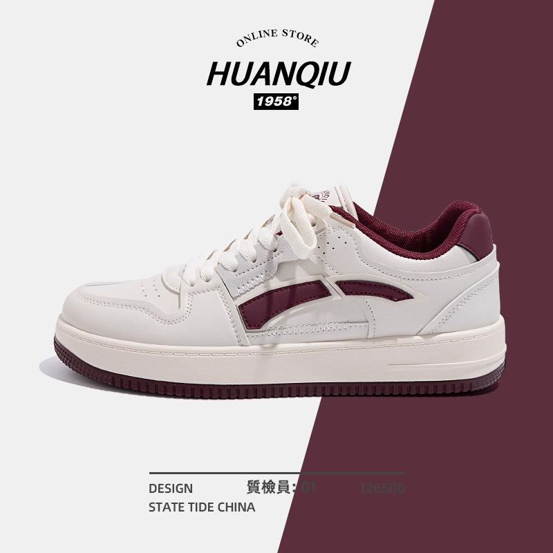 Global ZHQ-HY113 Men's Shoes Platform White Shoes Men's Fashion Versatile Casual Sports Soft Baseplate Shoes Men's