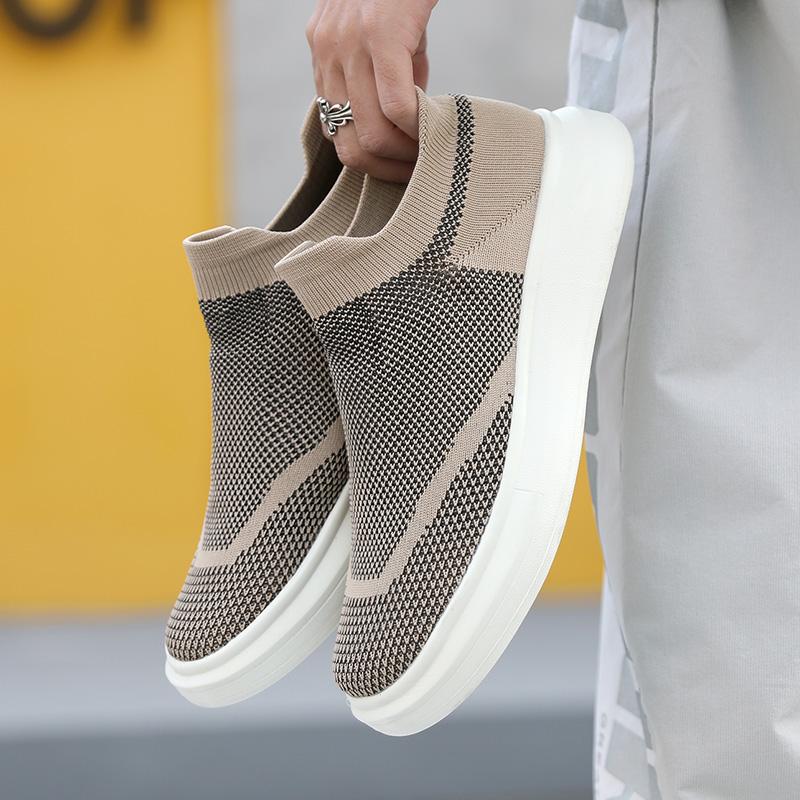 Dámské mokasíny Mokasíny Ležérní Vycházková obuv Léto Pánské nazouváky Lehké ponožky Boty pro matku Velká velikost 36-46