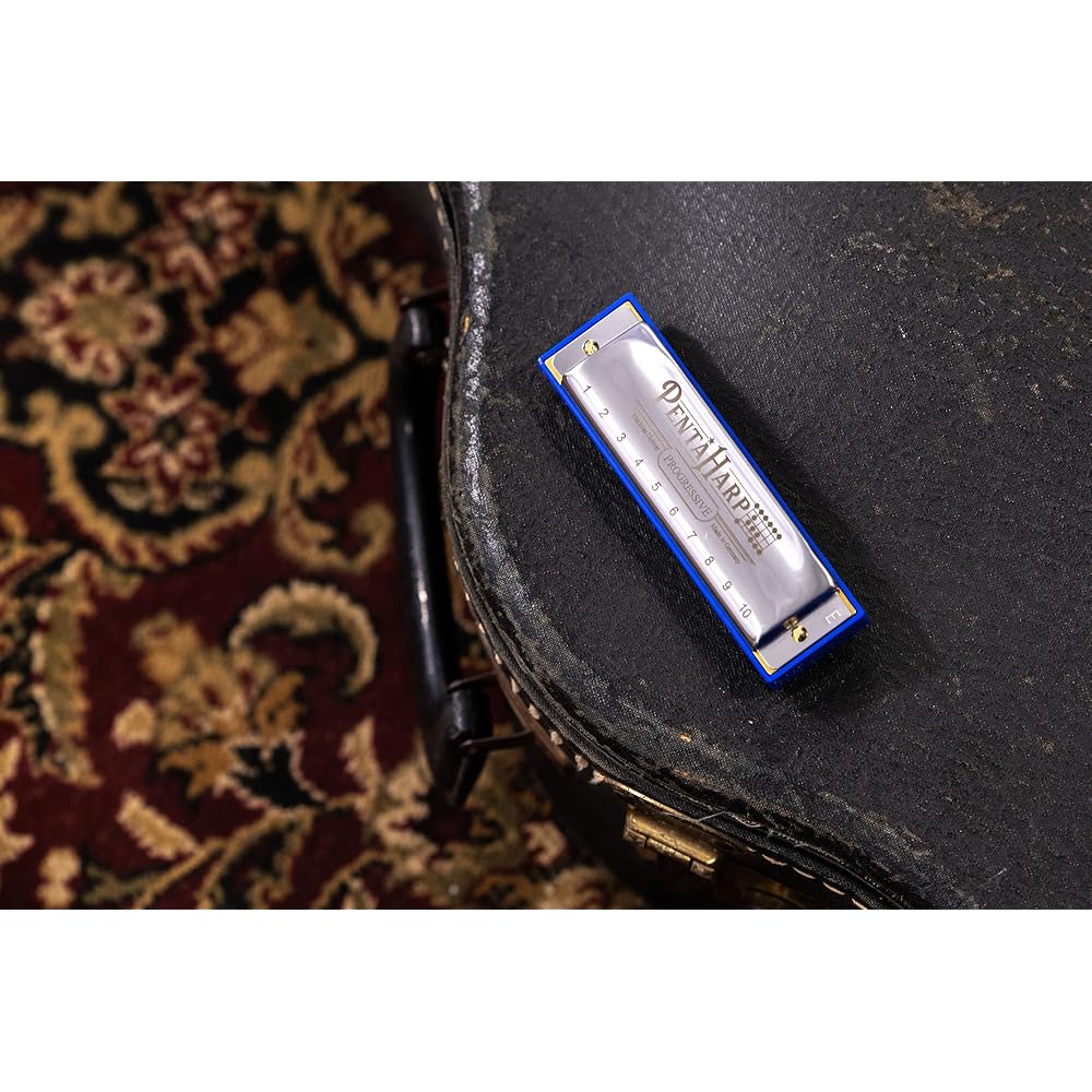 HOHNER Penta Harp/Dm Pentaharp [Official Japanese Product] Blue