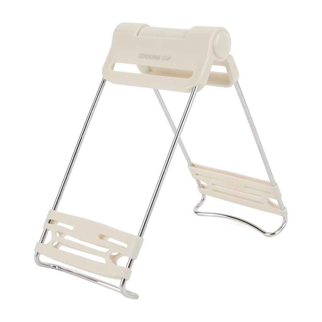 Heißplattengreifer Edelstahl-Schüsselclip Hitzebeständig Verstellbar Heißes Geschirr Tellerclip Heber für die Heimküche