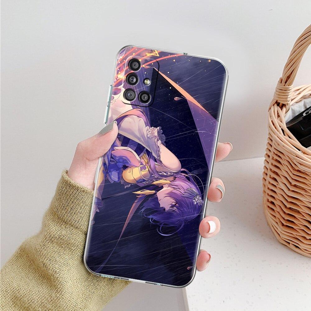 Anime TouHou Project Girl Phone Case For Samsung Galaxy A51 A71 A21S A12 A11 A31 A41 A52 A32 5G A72 A01 A50 A70 Soft Clear Cover