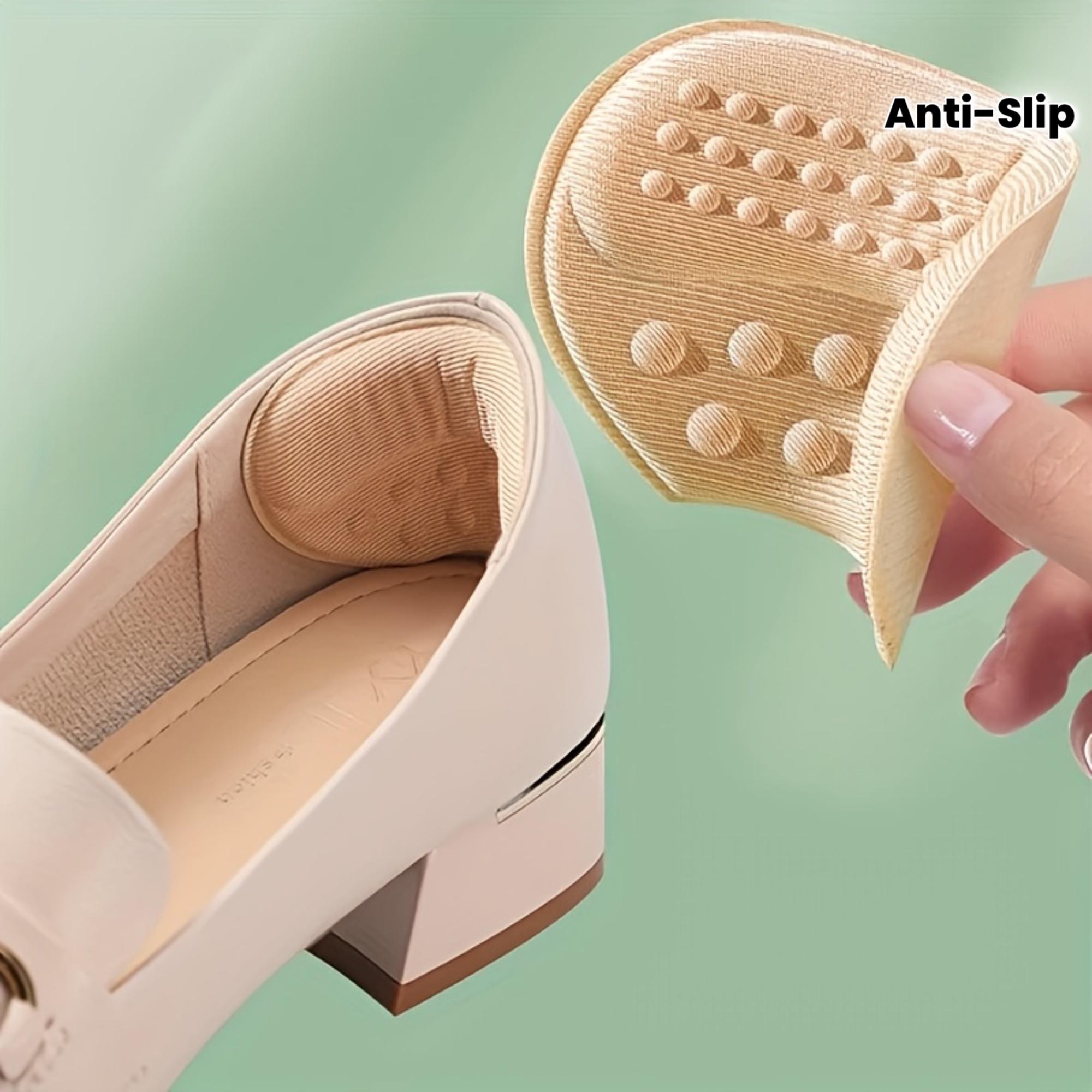 

8Pcs Self Adhesive Anti-Slip Insoles, Elastic Shoe Pads for High Heels & Sports Shoes, Durable Comfort Shoe Inserts United States