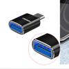 1Pcs USB To Type-C OTG Adapter Female Converter Phone Charger For Volvo Xc60 V50 V40 Xc90 S60 S40 V90 V60 Ex90 S90 Xc40 C40 C50