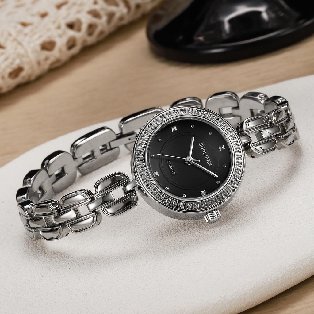 Sunlifex Bracelet Temperament Quartz Watch Commuter Versatile Women'S Watch