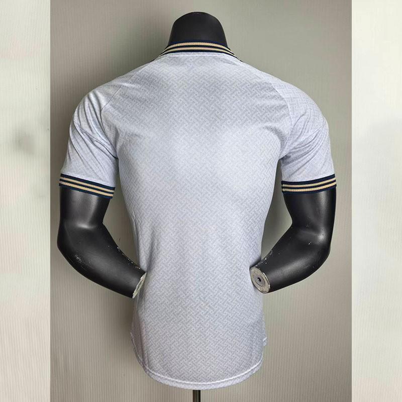 Mens Bamboo Fiber Soccer Jersey Short Sleeve Away Kit Italy Style Sport Top