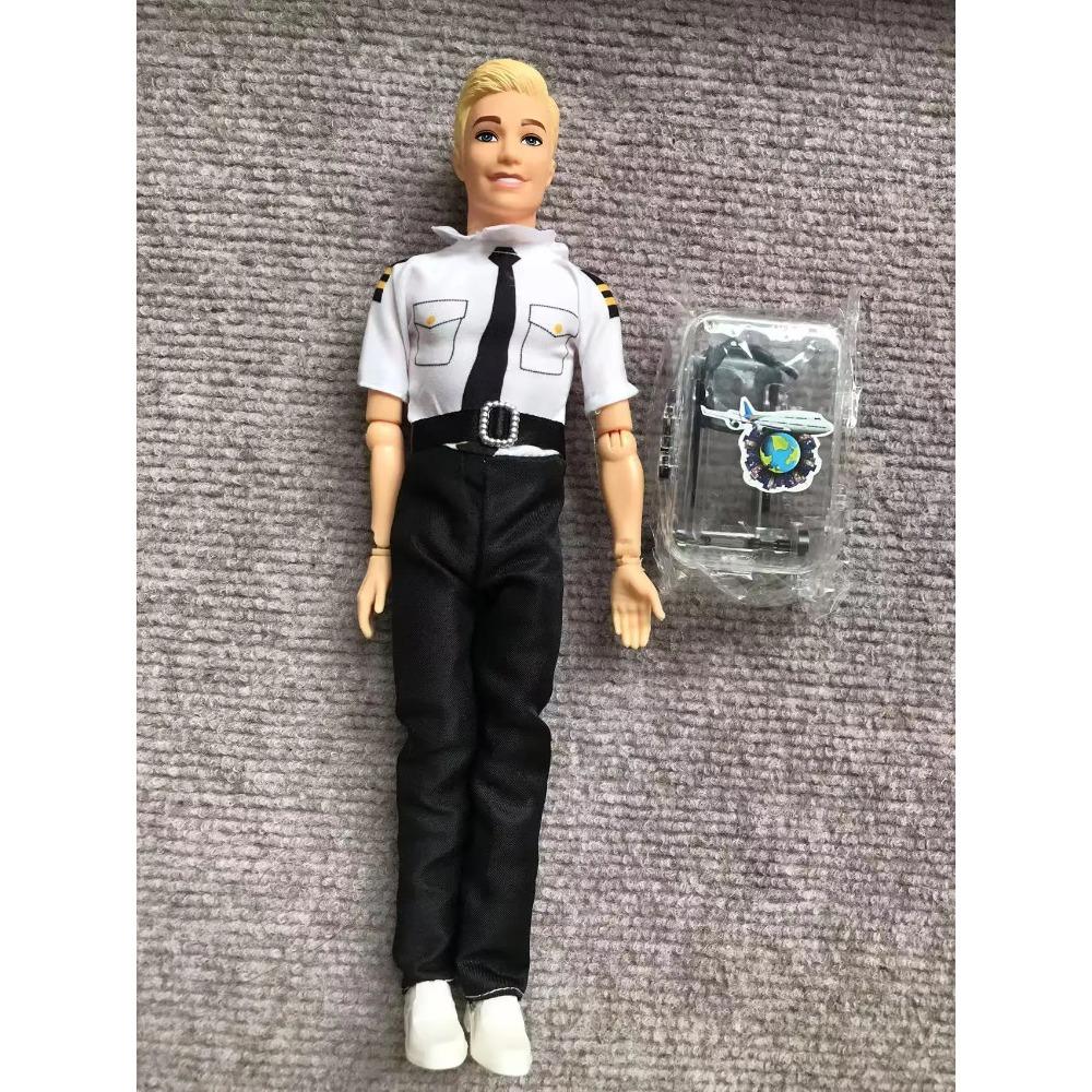 Muñeco Masculino 1/6 Con Conjunto de Ropa Homesome Soldier Muñeco Hombre Ropa Hecha a Mano Atuendo Para Muñeco Ken Príncipe de 29CM
