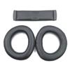 Stylish Headbeam Cushion Replacement Earpads Lambskin Ear Pad For HD800 HD800S Headphone Repair