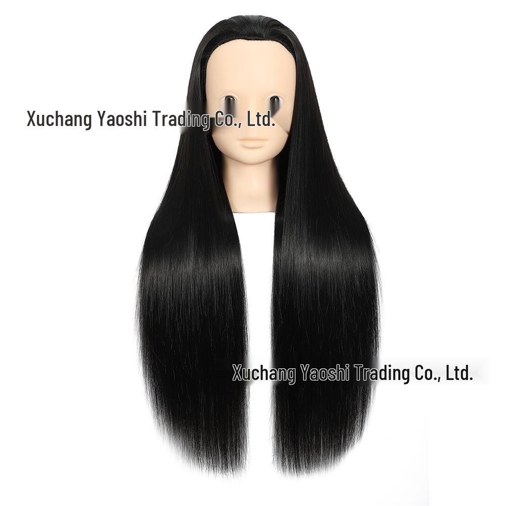 Wig Mannequin Head for Braiding, Styling, and Makeup Practice