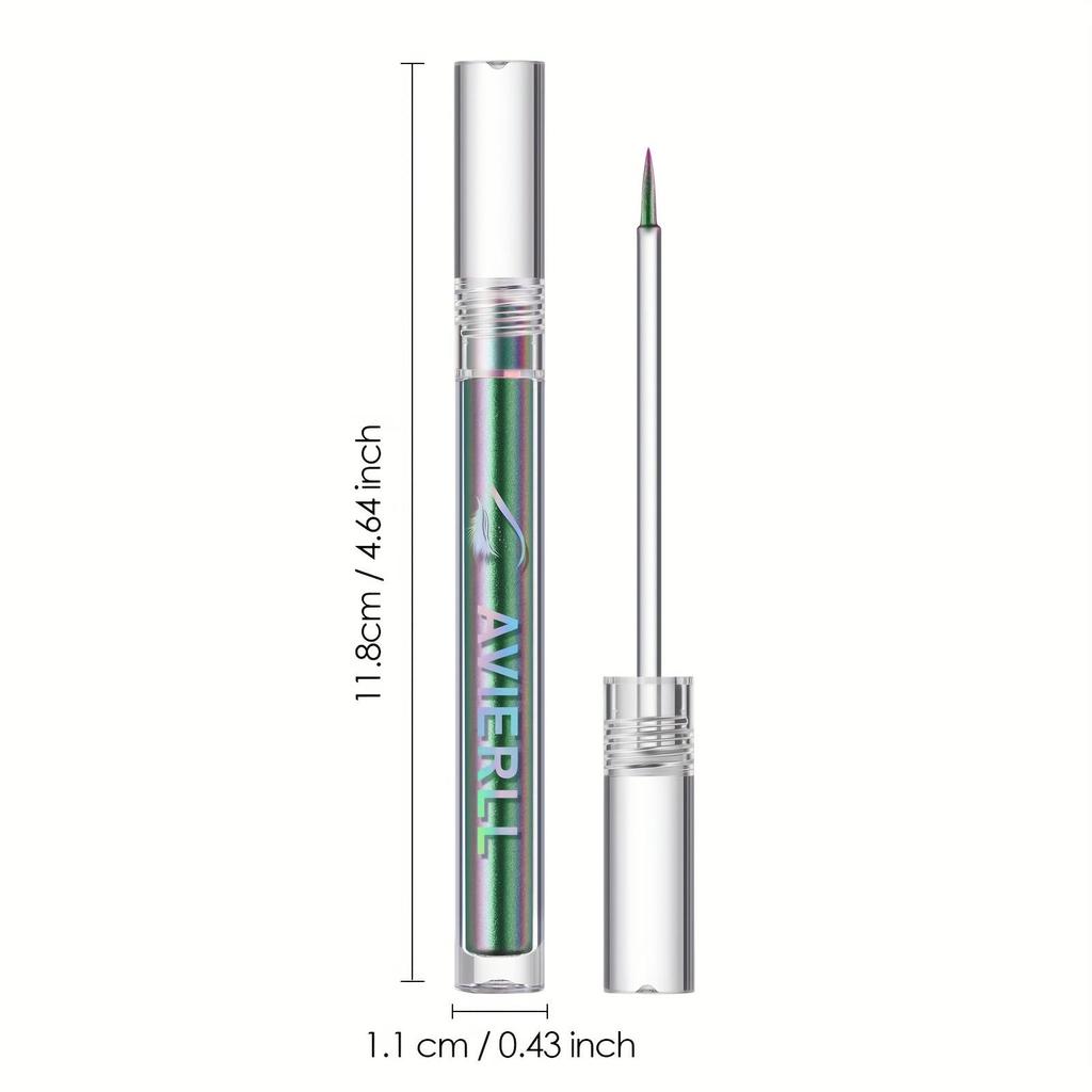 Stick Eyeliner Camaleonte 6 Colori Lunga Durata Ombretto Liquido Waterproof Stick Sottile Pennello Eyeliner Verde Blu Ombretto Altamente Pigmentato