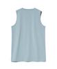 YALE [Premium Cotton] Women'S Reporter Cotton Sleeveless Blue Gray