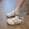 Inner height increase German training shoes women's 2025 summer new breathable foot small mesh Forrest Gump shoes casual sports white shoes