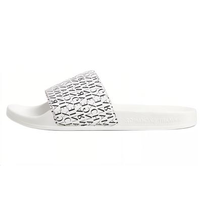 Simple And Comfortable Slide Sandals Men Footwear White XUP004XV679R326