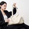 Women's Bag First-layer Cowhide Premium Light Luxury Bag Lazy Wind Niche Large-capacity Tote Shoulder Bag