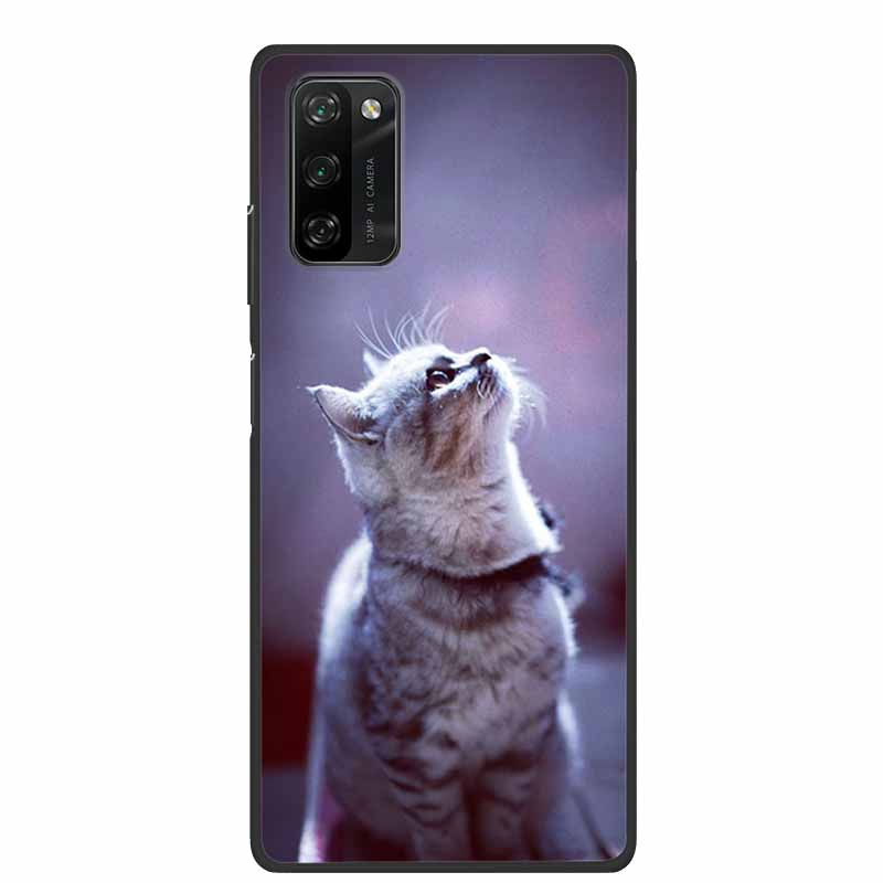 Per Custodia Blackview A100 Animali Morbido Silicone TPU Cover Posteriore per BlackviewA100 Lupo Antiurto Protezione Paraurti Capa