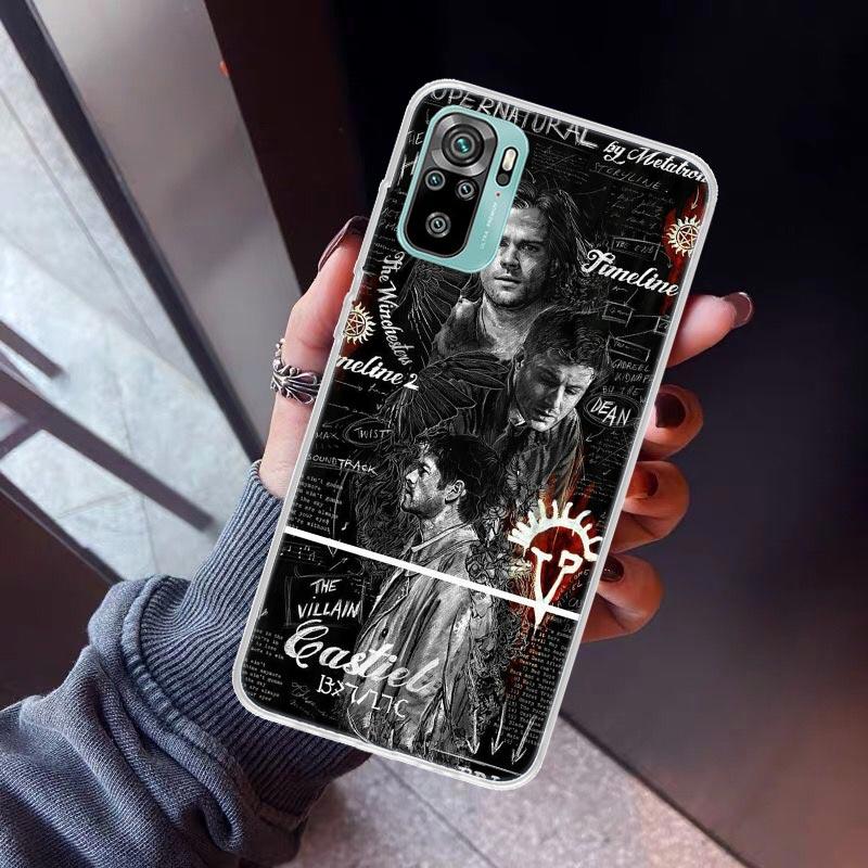 Supernatural SPN Dean Sam Phone Case For Xiaomi Redmi Note 10 11 12 13 14 15 Pro Plus 11S 12S 14S 11T 11E 10S Soft TPU Back Cove