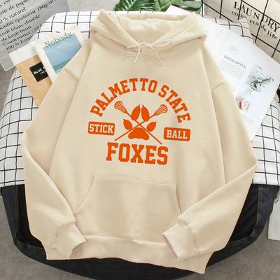 All for The Games Palmetto State Foxes Hoodies Women Gothic Casual Style Winter Fall Hoodies Women Pullover Clothing