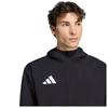 adidas Entrada 26 All Weather Jacket Full-zip Hooded Black