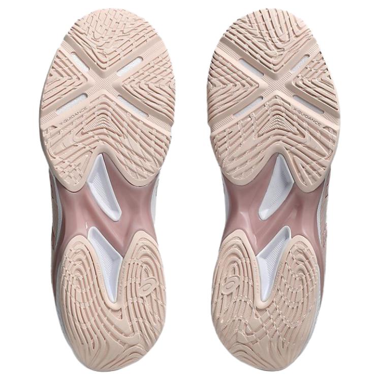 Asics Blade FF 2 Comfortable Fit Breathable Support Badminton Shoes Women Shoes White Beige Pink 1072A120-102