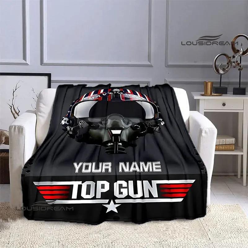 Classic Movie Top Gun Blanket Fashion Warm Blanket Flannel Blanket Bed Linings Home Travel Blanket Bed Linings Birthday Gift