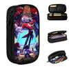 It's TV Time Deltarune Tenna Pencil Case Lovely Pen Box Bag Kids Large Storage School Supplies Cosmetic Pencil Pouch