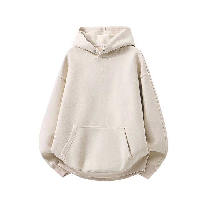 High-End American Men's Heavyweight Pullover Hoodie - Casual Autumn Trendy Jacket