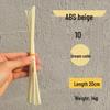 Colored Plastic Welding Rods for Car Bumper Repair - PP, PE, PVC, ABS, PPR (20/25cm)