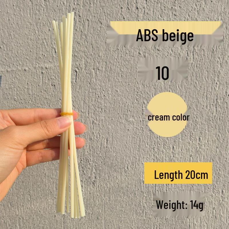 Colored Plastic Welding Rods for Car Bumper Repair - PP, PE, PVC, ABS, PPR (20/25cm)