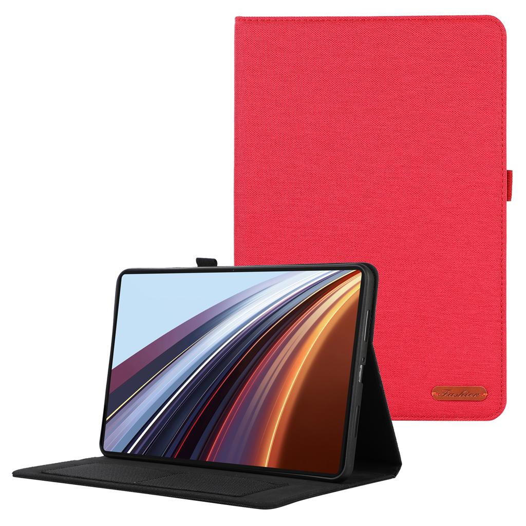 For Honor Pad GT Pro Leather Case Card Holder Cloth Texture Tablet Stand Cover