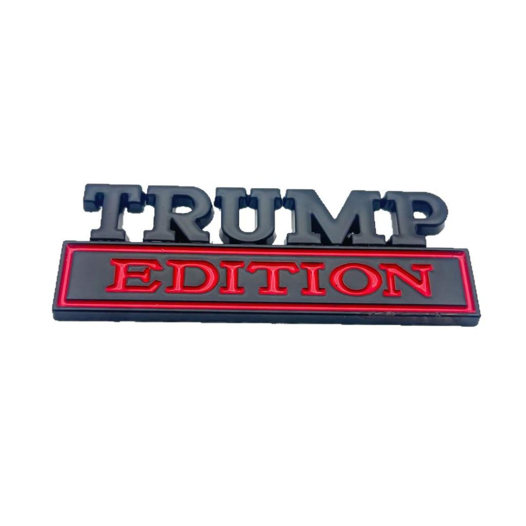 Trump Edition Car Emblem Alloy Sticker