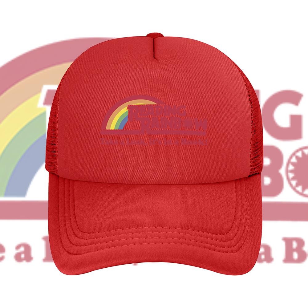 Rainbow books reading take look Baseball Cap Anime Graphic Hats Adult Unisex Women Sports Outdoor