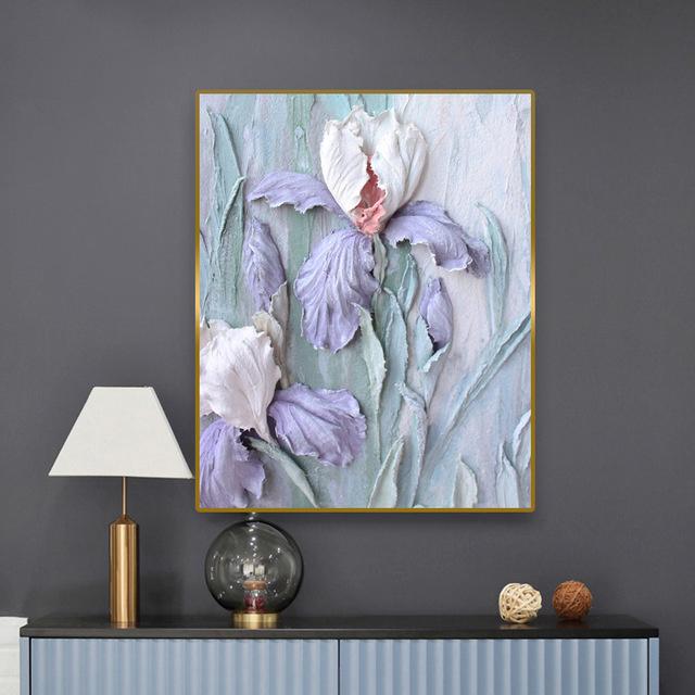 Art Scandinavian Flower Poster Home Decor Canvas Painting Wall Art Posters And Prints Wall Pictures For Living Room Decoration