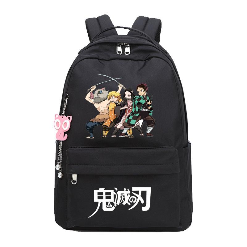 Japan Cartoon Comics Demon Slayer Fashionable Large-Capacity Backpack for Students 0001