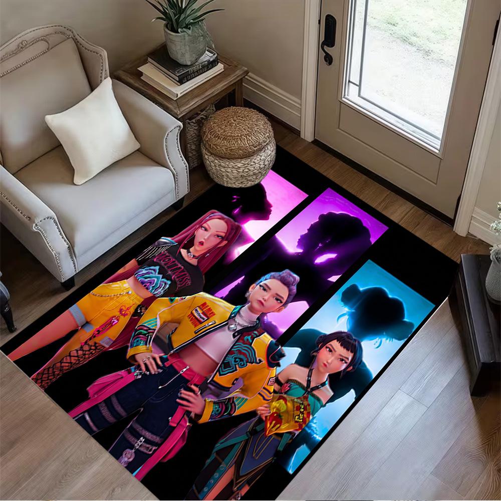 Dance Party Fashion Show Floor Mat Design for Decorate room Kitchen Entryway Playrooms Antislip Carpet Office home decor Spiritual Gift