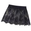 Underskirt Mini Skirt False Skirt Tail Blouse Hem Shirt Extender Women Short Petticoat  Korean Fashion Black White Lace Skirt