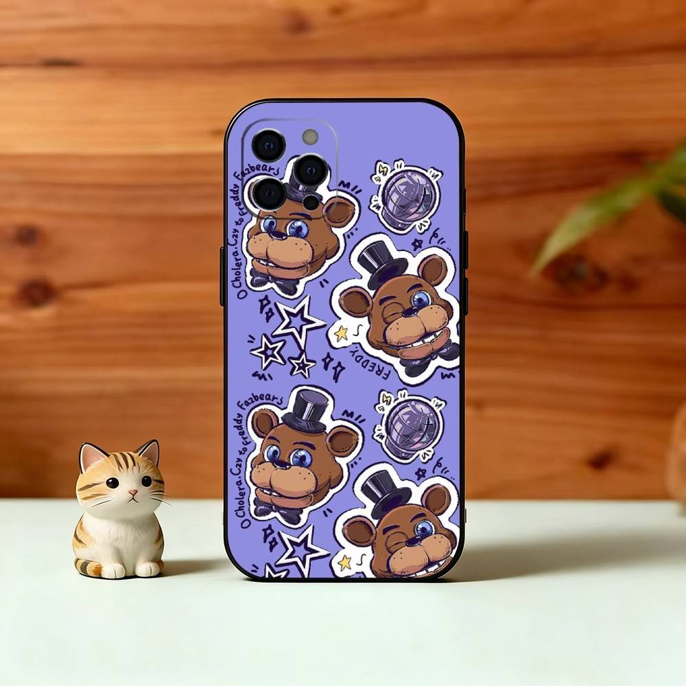 Game F-N-A-F Phone Case Silicone Soft For IPhone 17 16 15 14 13 12 11 X XR Plus Pro Max Plus