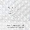 1pc Waterproof Clear Crystal Shower Curtain with Plastic Hooks Transparent Bath Curtain for Bathroom Window Door Bath Decor