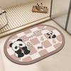 Diatom Mud Bathroom Floor Mat - Soft, Anti-Slip, Quick-Drying, Water-Absorbent Mat for Shower, Toilet, or Doorway.