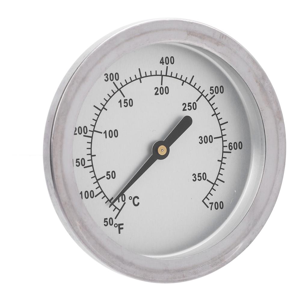 Oven Thermometer Stainless Steel Large Dial Oven Grill Monitoring Cooking Thermometer for Kitchen